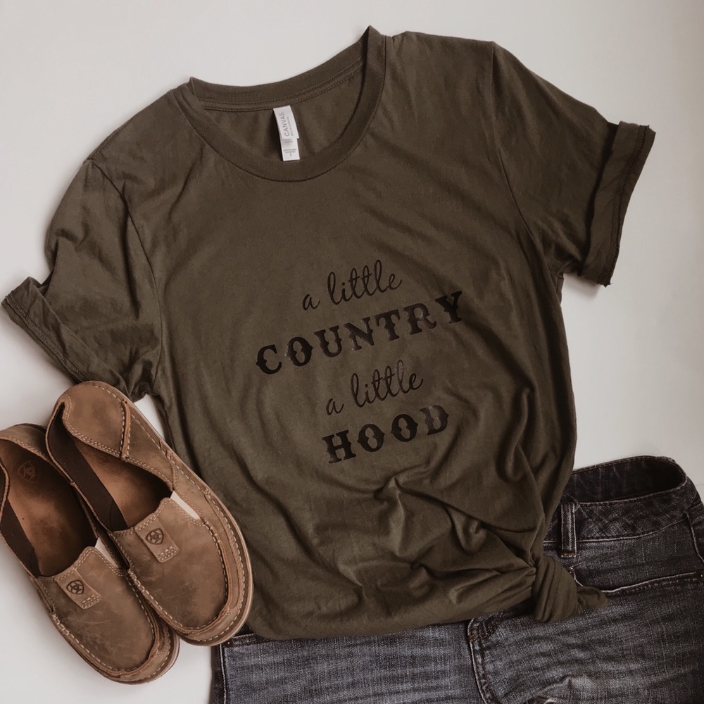 A little country a little hood T-shirt
